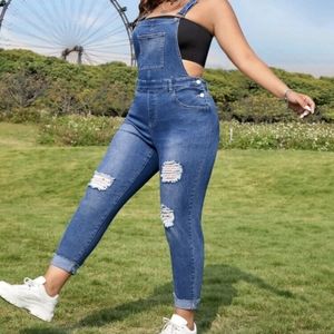 Plus size overalls